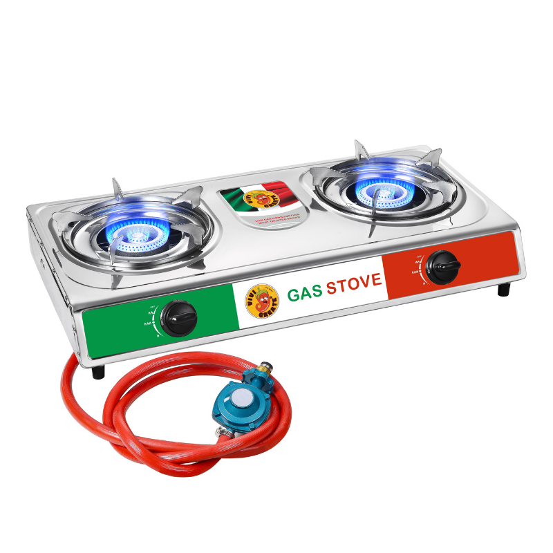 DOUBLE STOVE OUTDOOR USE PROPANE GAS