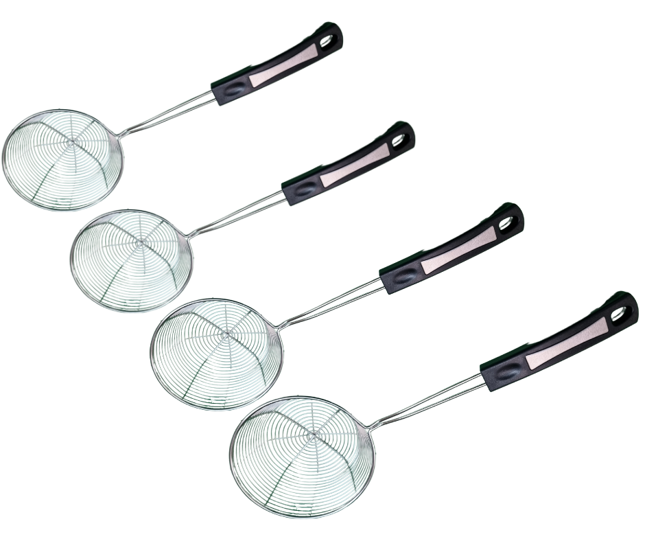 FOUR PIECE SET STAINLESS STEEL