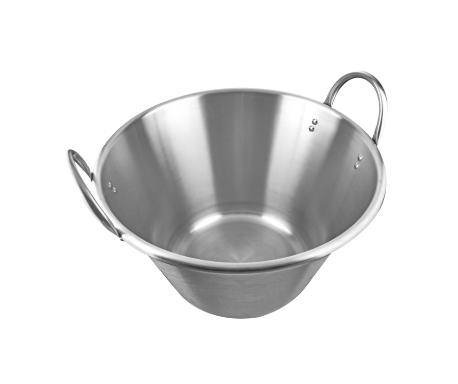 CAZO STAINLESS STEEL DOUBLE BOTTOM 25" INCH DIAMETER HT-P-1006D