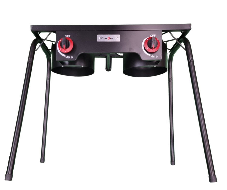 HIGH PRESSURE TWO BURNER STOVE